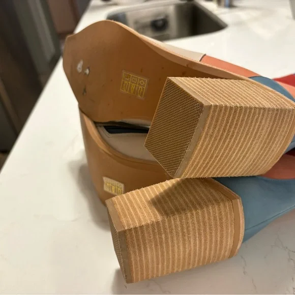 Jeffrey Campbell  Patchwork Knee-High Boots 9 - Picture 9 of 9